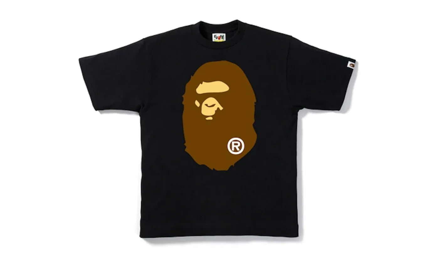 BAPE Big Ape Head Tee Black - 1K80-110-002