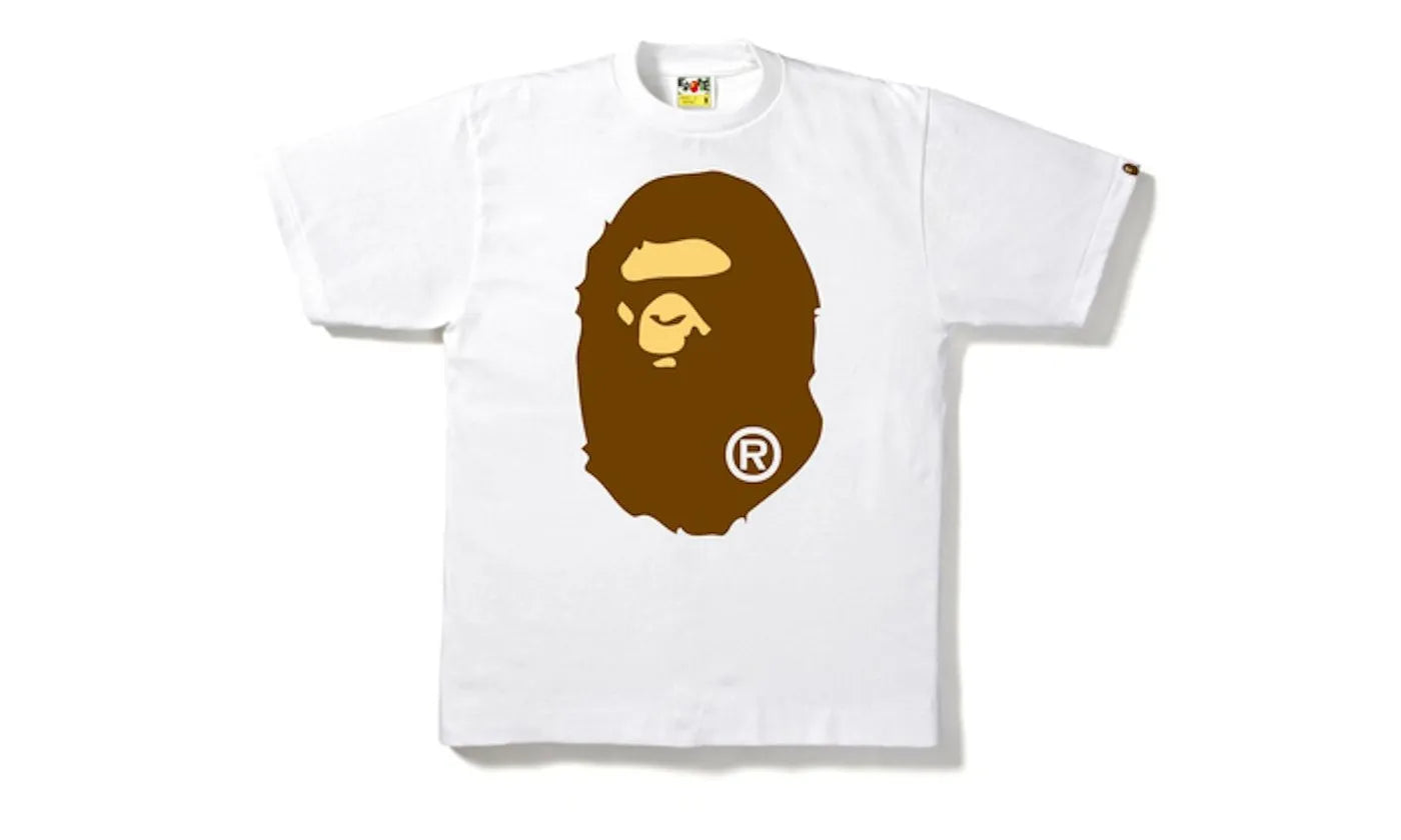 BAPE Big Ape Head Tee White - 1K80-110-002