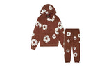 Denim Tears The Cotton Wreath Brown — Set (Hoodie & Sweatpants)