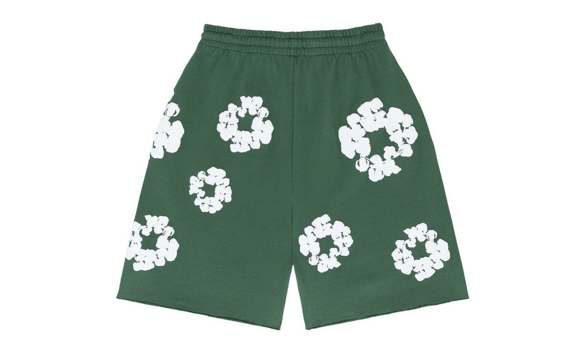 Denim Tears The Cotton Wreath Shorts Green