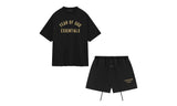 Fear of God Essentials Black — Set (T-Shirt & Shorts)