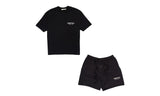 Fear of God Essentials Classic Jet Black — Set (T-Shirt & Shorts)