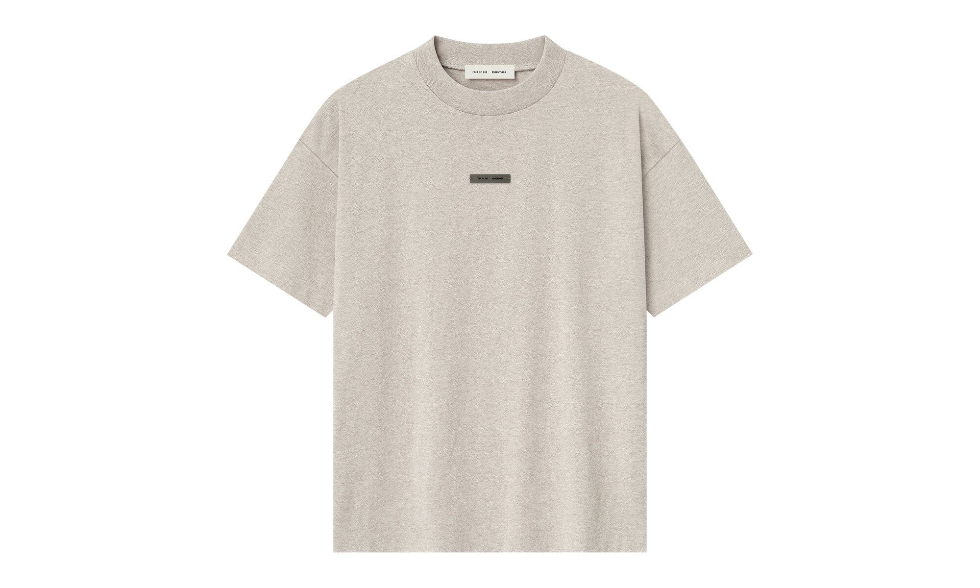 Fear of God Essentials Classic Short Sleeve Tee Heather Stone – Ansicht 4