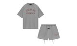 Fear of God Essentials Dark Heather — Set (T-Shirt & Shorts)