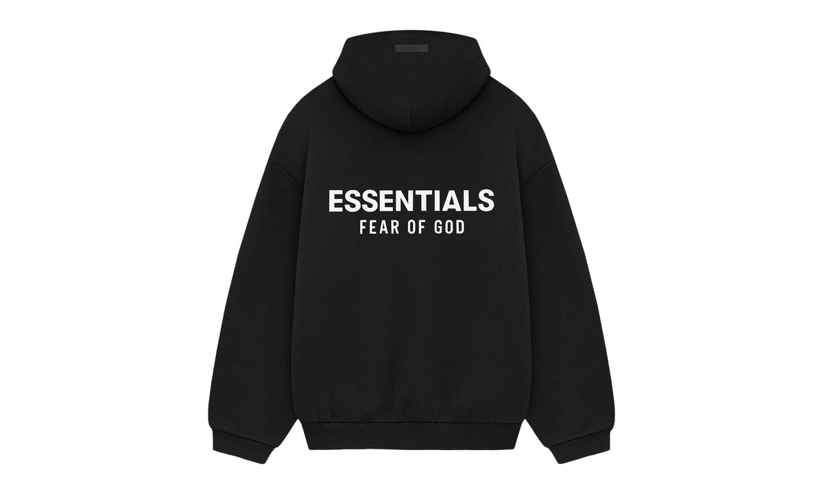 Fear of God Essentials Fleece Hoodie Black – Ansicht 3