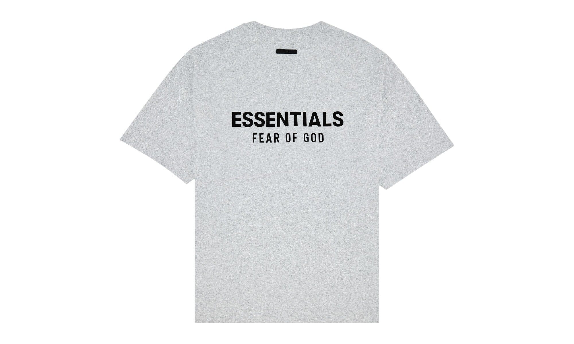 Fear of God Essentials Jersey Crewneck T-Shirt Light Heather Gray – Ansicht 5