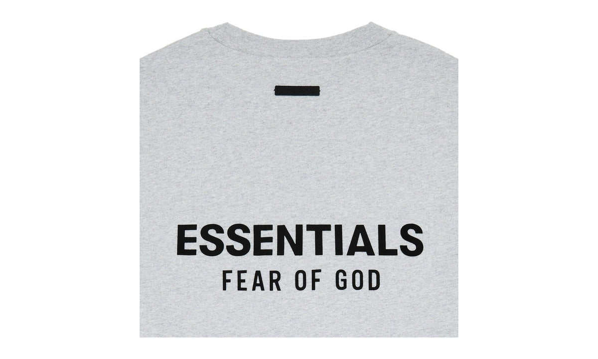 Fear of God Essentials Jersey Crewneck T-Shirt Light Heather Gray – Ansicht 6