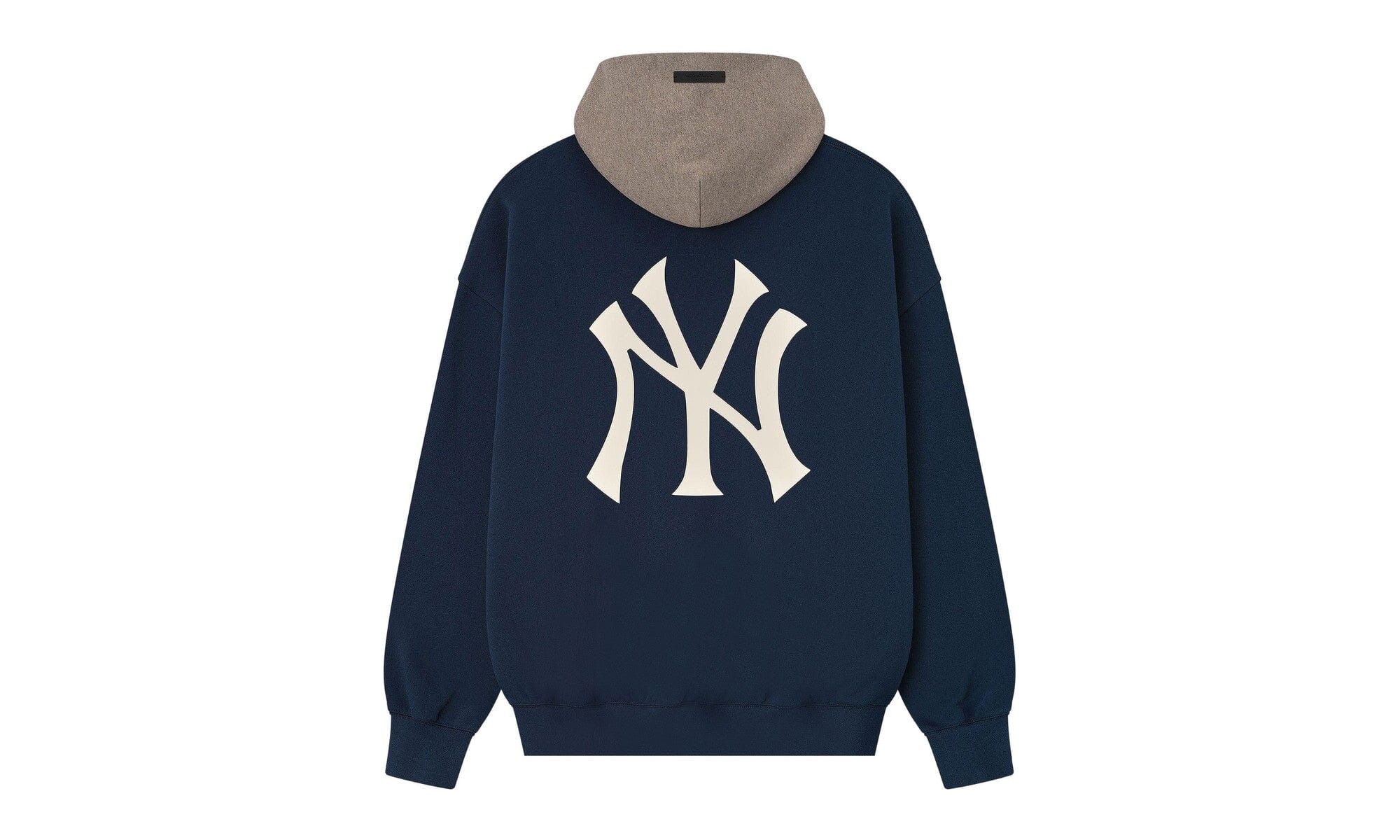 Fear of God Essentials Yankees Sport Hoodie Midnight Navy/Homstead Heather – Ansicht 4
