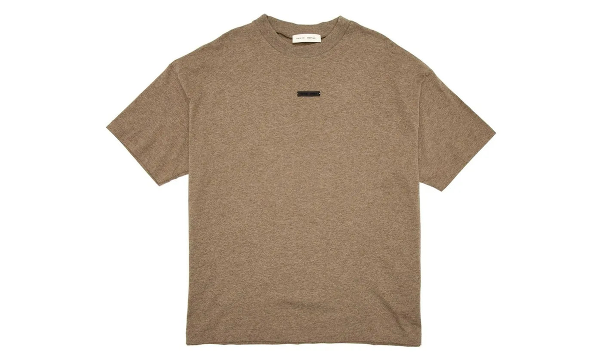 Fear of God Essentials Classic Tee Homestead Heather - 125SP254193F