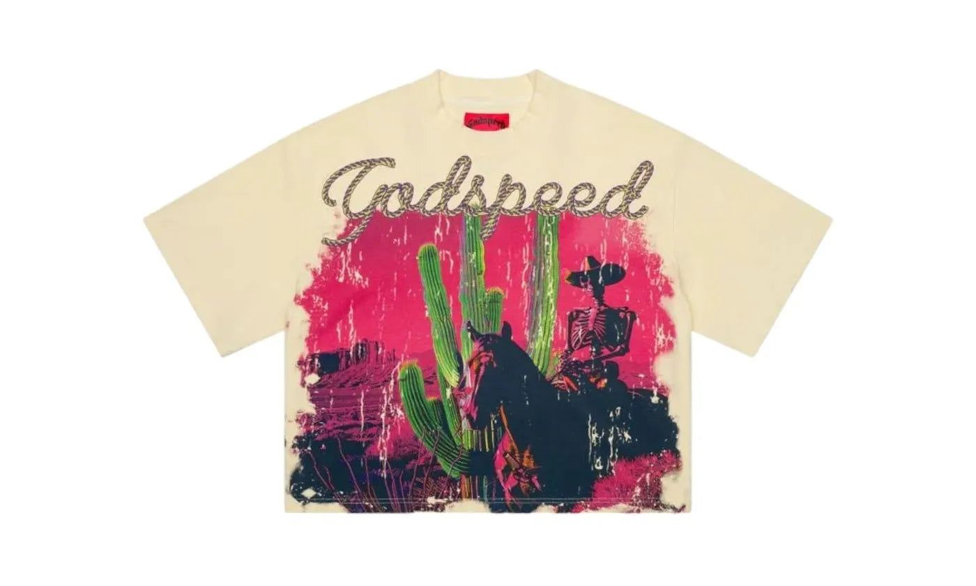 Godspeed Westworld Tee Bone Beige - GODS-GOWTBBXX-MULTI