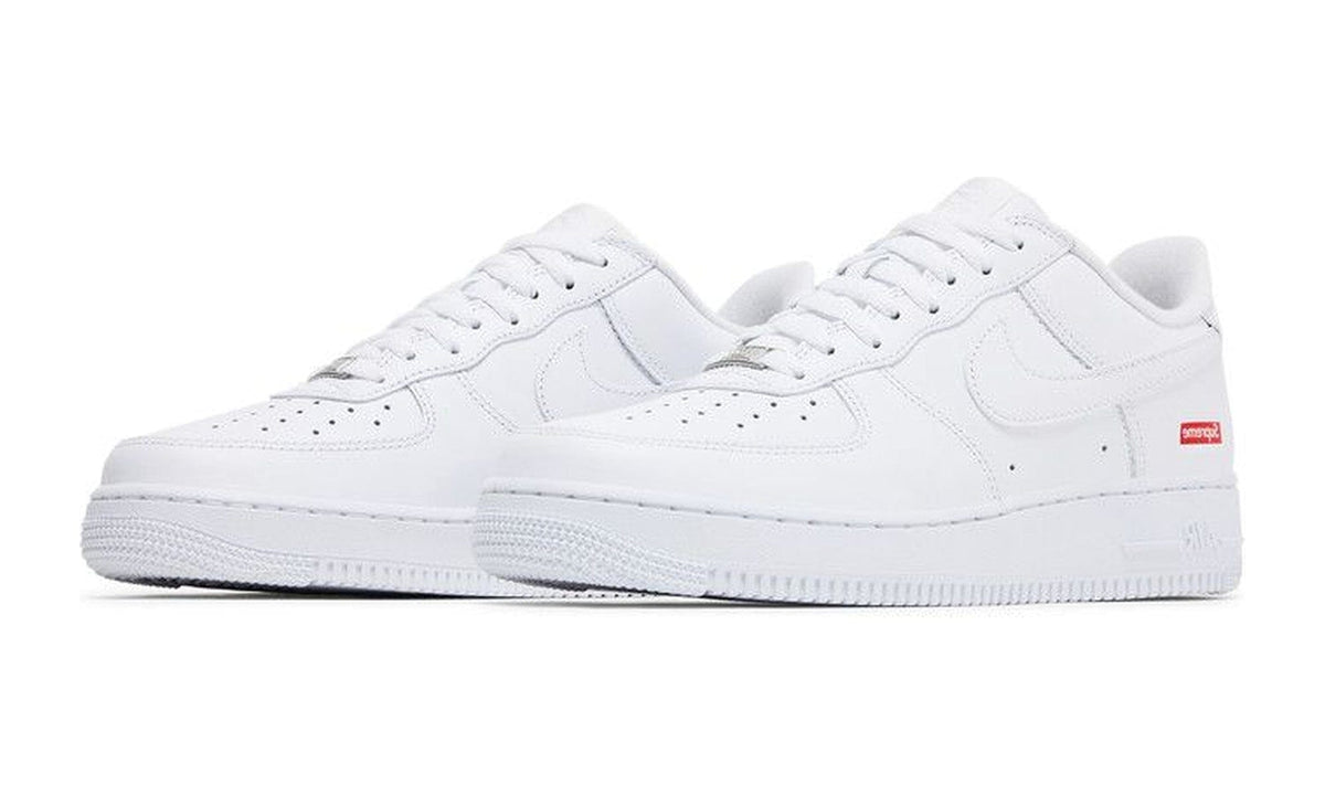 Supreme x Nike Air Force 1 Low Box Logo - White