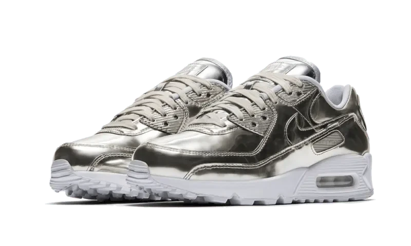 Nike Air Max 90 SP Metallic Silver – limitierter Sneaker bei Shade Studios