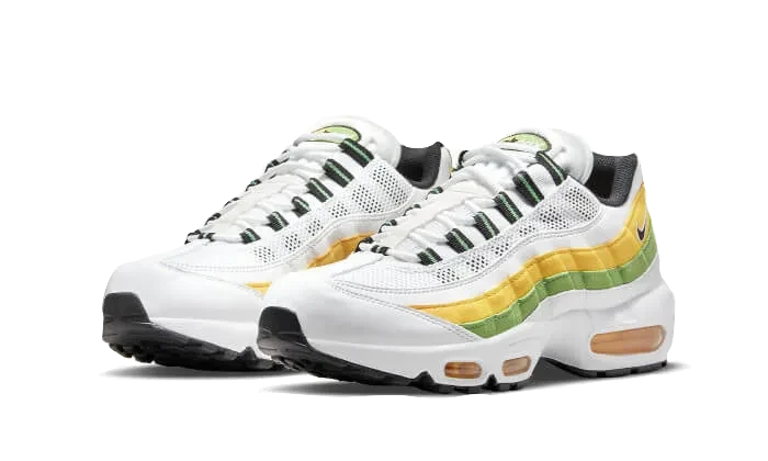 Nike Air Max 95 Essential White Green Apple Tour Yellow – limitierter Sneaker bei Shade Studios