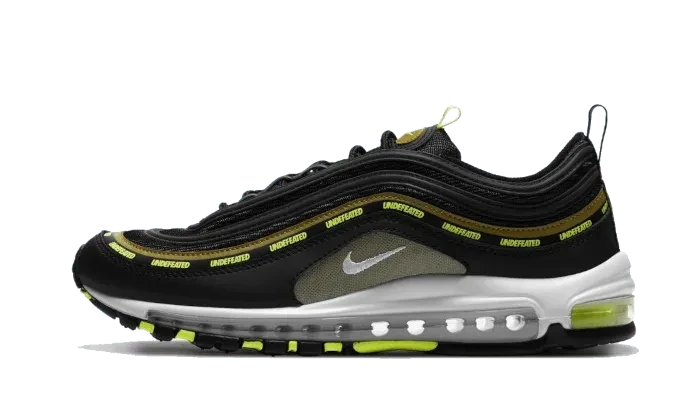 Nike Air Max 97 UNDEFEATED Black Volt – limitierter Sneaker bei Shade Studios