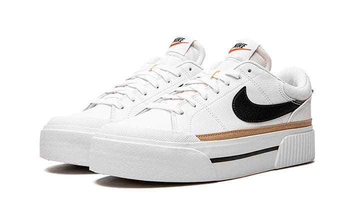 Nike Court Legacy Lift White Black - DM7590-100