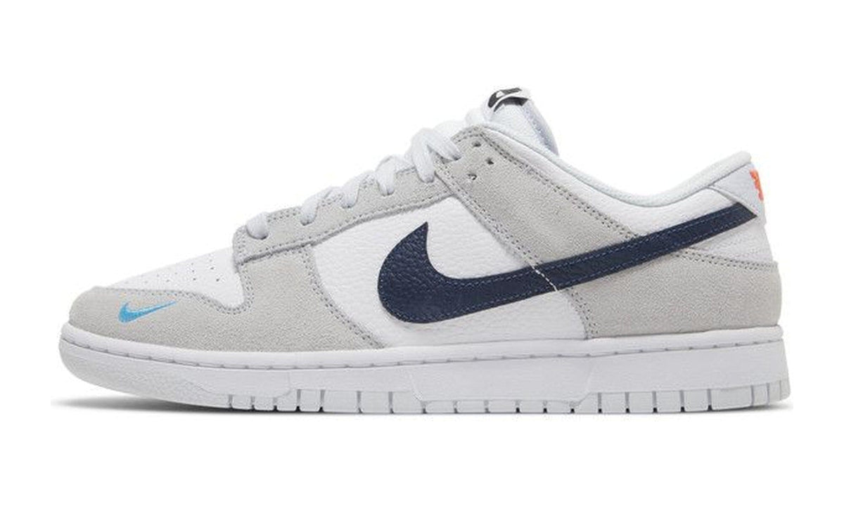 Nike Dunk Low Mini Swoosh - Football Grey Midnight Navy