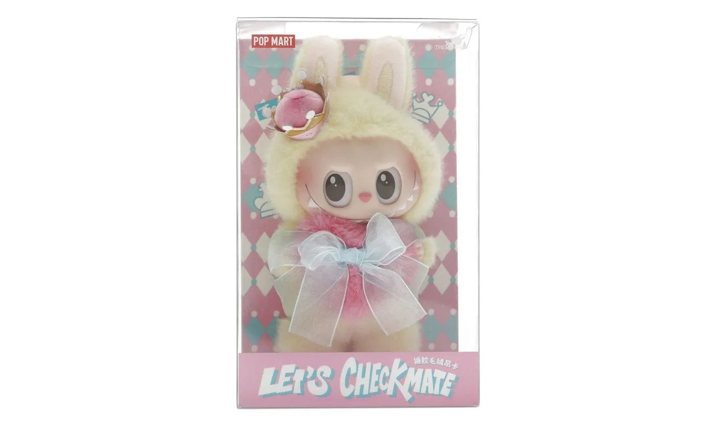 Pop Mart Labubu The Monsters Let's Checkmate Series Vinyl Plush Hanging Card