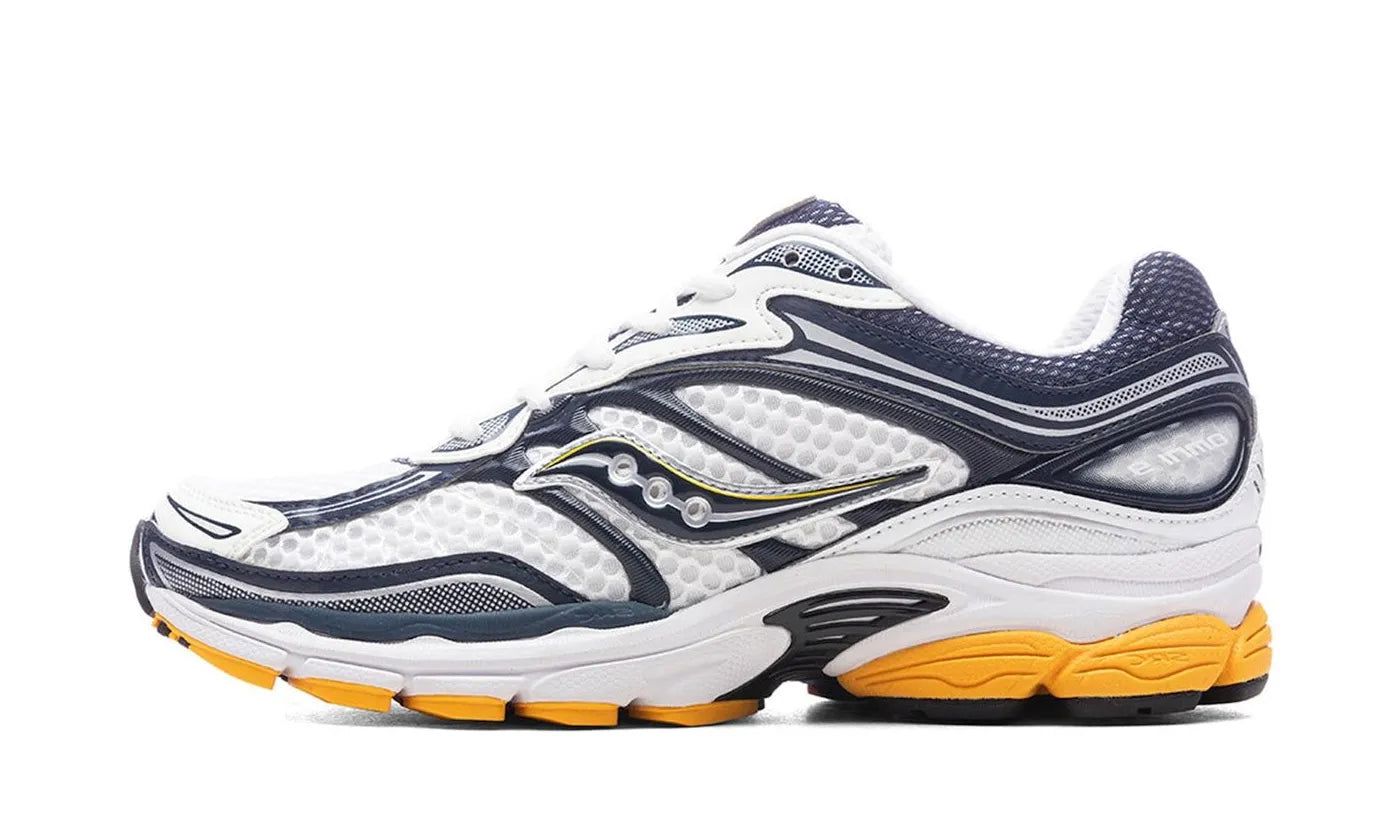 Saucony ProGrid Omni 9 White Navy Yellow