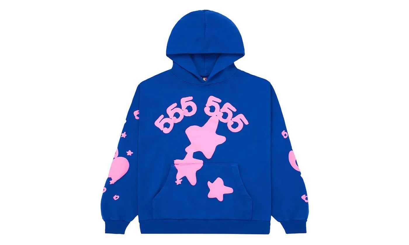 Sp5der Beluga Hoodie Blue