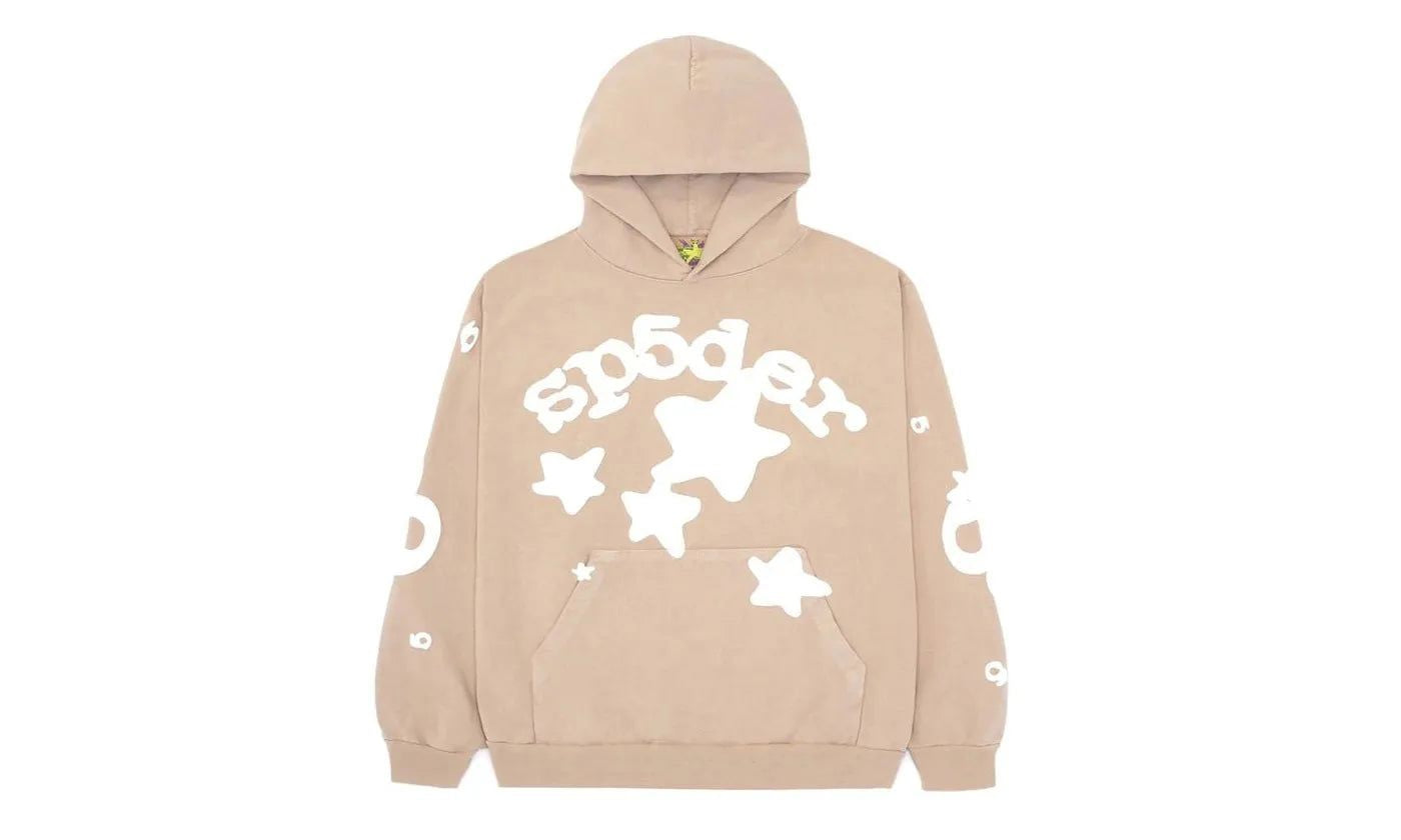 Sp5der Beluga Hoodie Sand