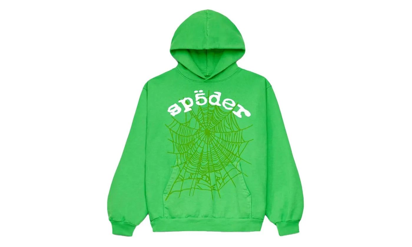 Sp5der Legacy Hoodie Green