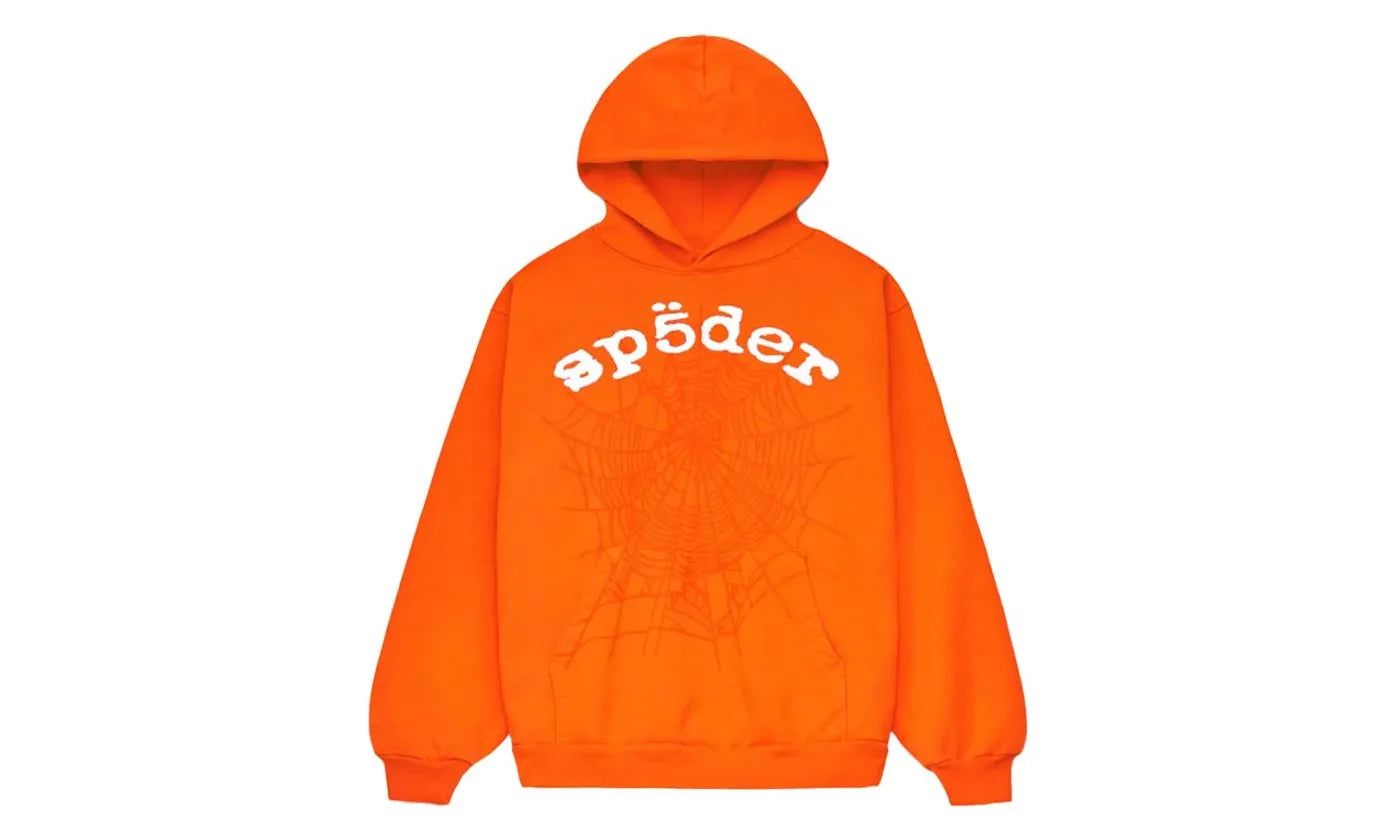 Sp5der Legacy Hoodie Orange