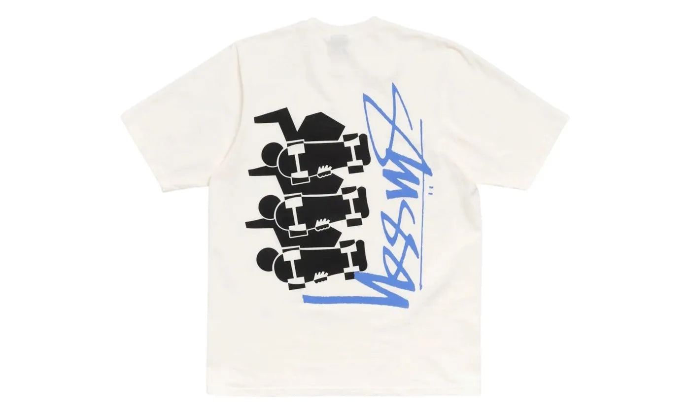 Stussy Skate Stack Pigment Dyed Tee Natural - 1905178-NATL
