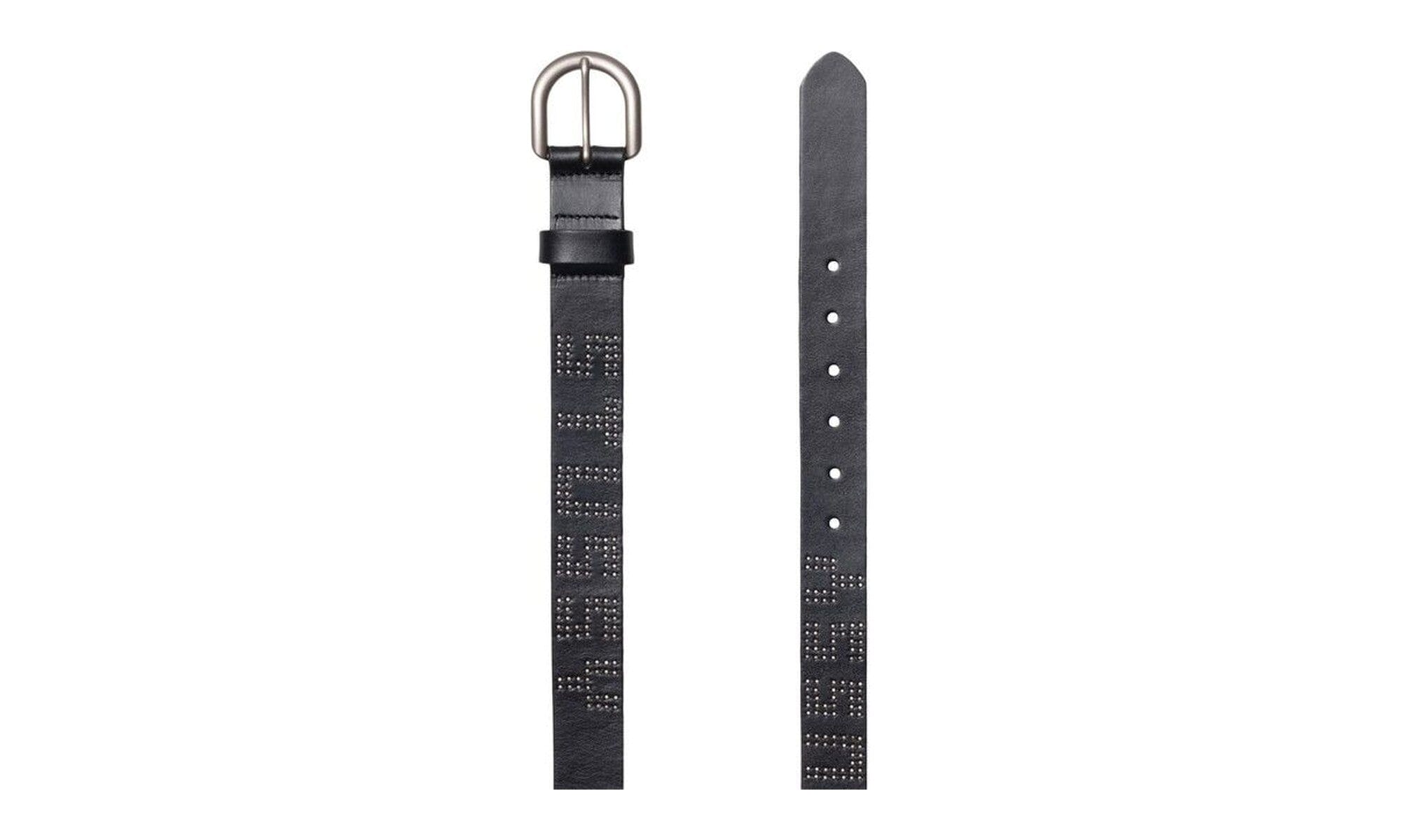 Stussy Stud Letter Belt Black