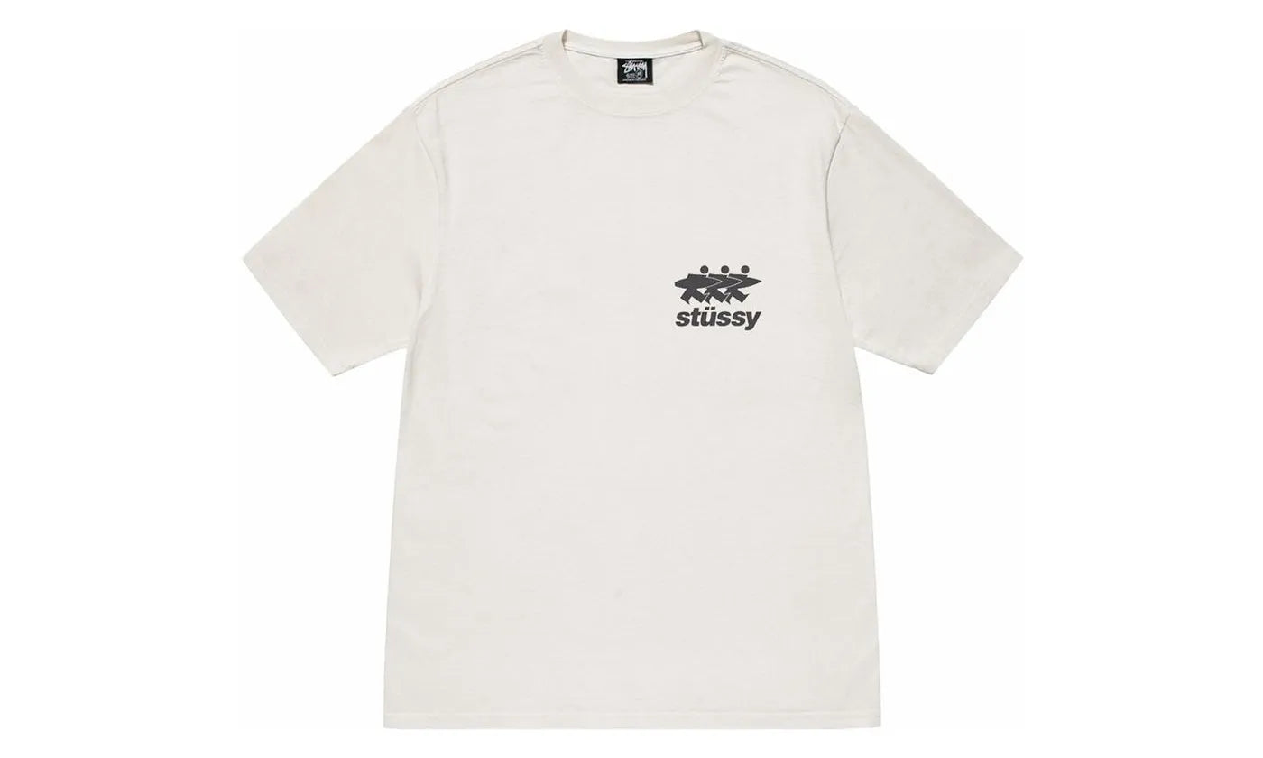 Stussy Surfwalk Pigment Dyed Tee Natural – limitierter Sneaker bei Shade Studios
