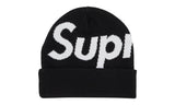 Supreme Big Logo Beanie Black