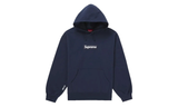 Supreme Box Logo Hooded Sweatshirt (FW25) Navy