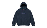 Supreme Box Logo Hooded Sweatshirt Navy
