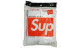 Supreme Hanes Socks White