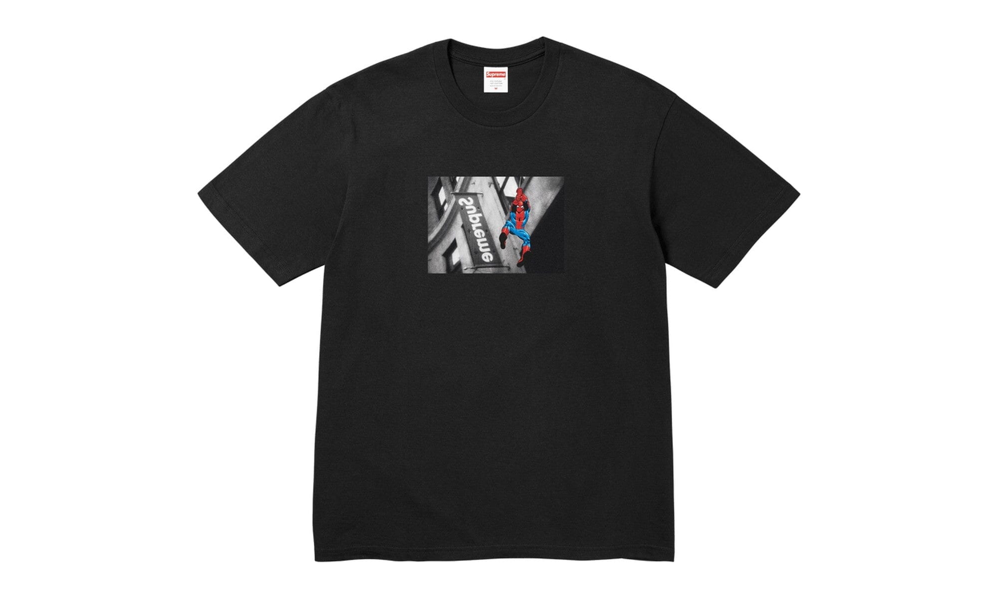 Supreme x Spider-Man Tee Black