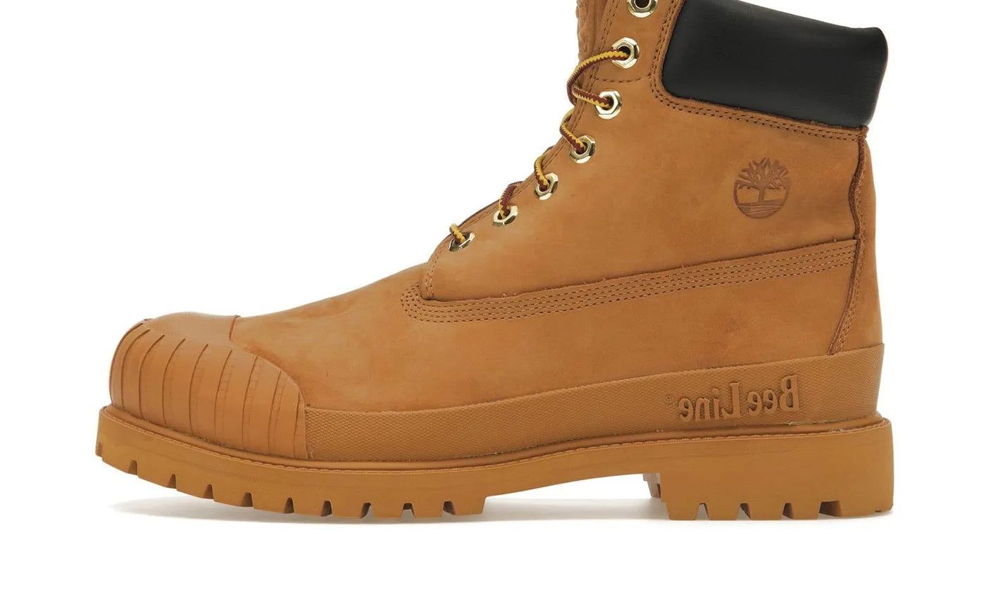 Timberland 6" Boot Premium Bee Line Rubber Toe WP Wheat Nubuck