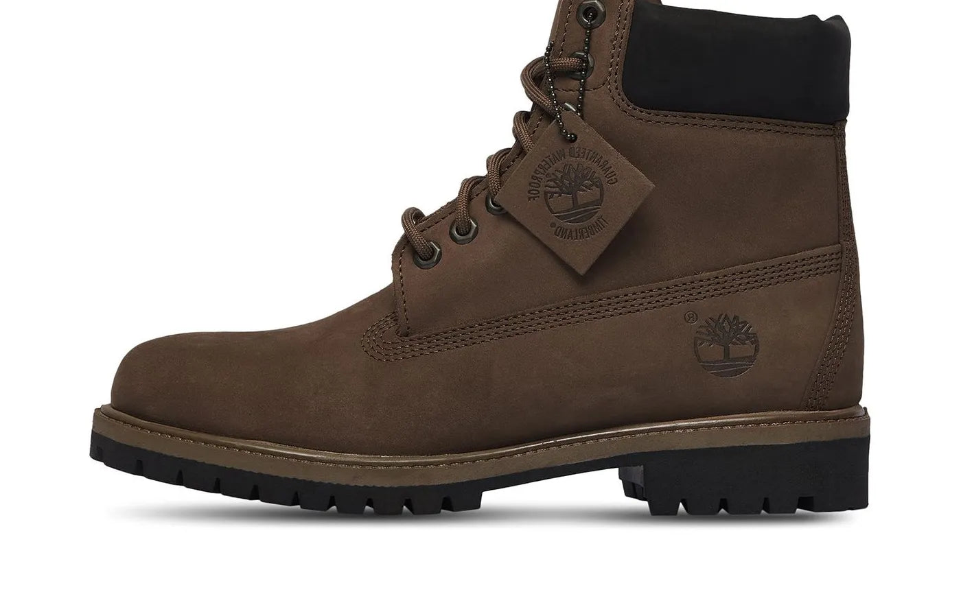 6' Premium Waterproof Boot Medium Brown Nubuck - TB0A2P6W-EM5