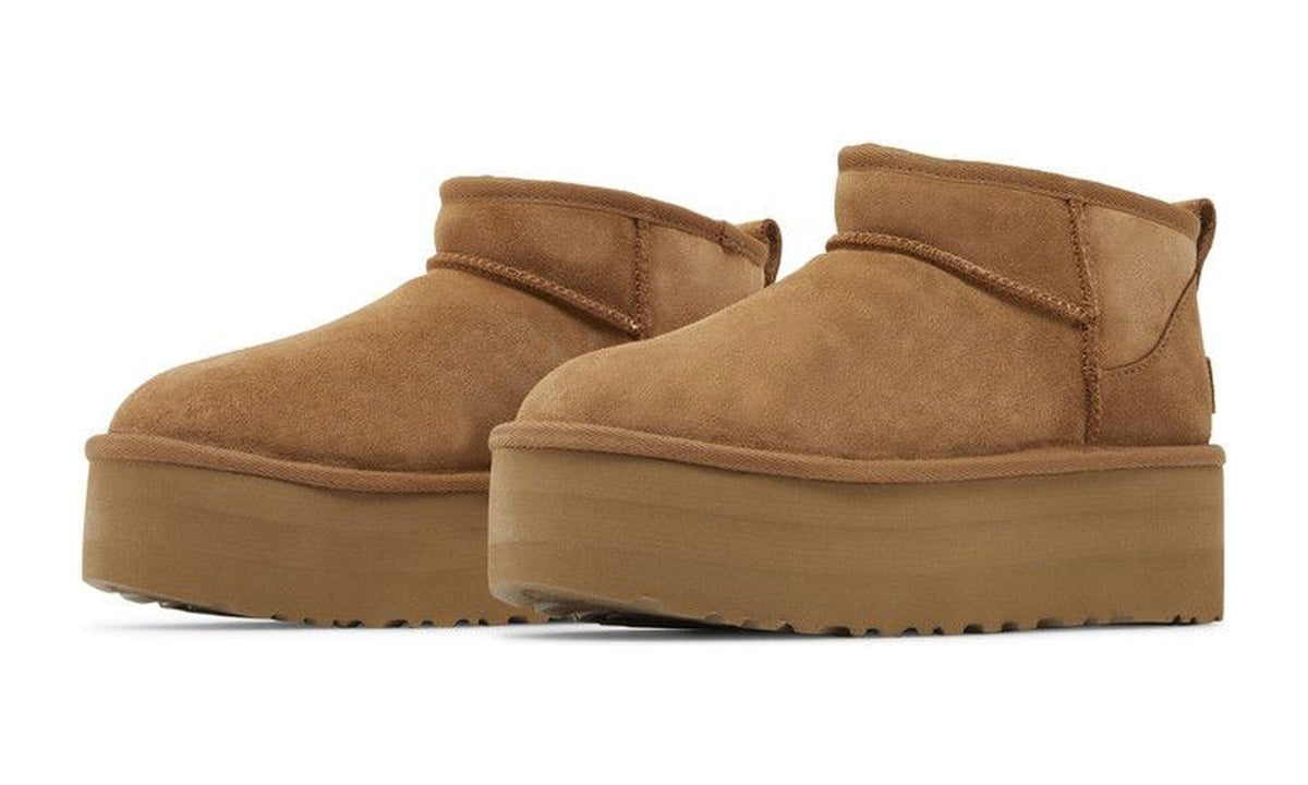 UGG Wmns Classic Ultra Mini Platform Boot Chestnut