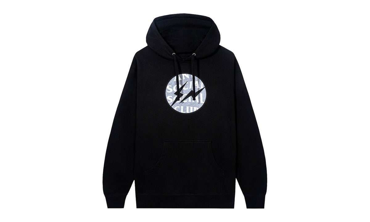 Anti Social Social Club x Fragment Called Interference Hoodie Black