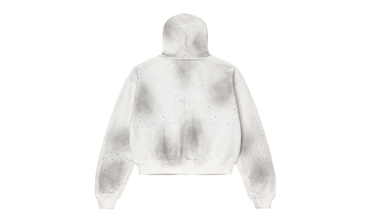 Vale Forever Classico Zip Up Hoodie White