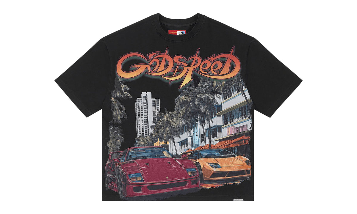 Godspeed South Beach Drive T-Shirt Black