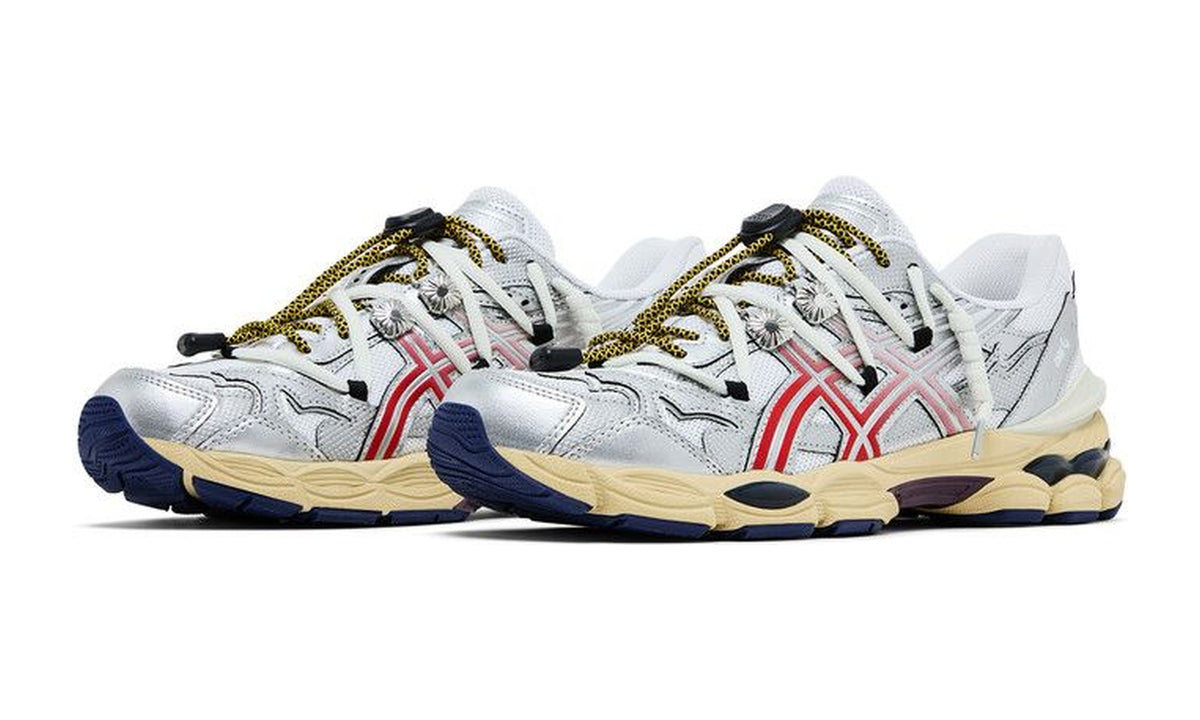 TOGA x ASICS Gel Cumulus 16 TG White Red Pure Silver
