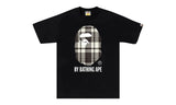 BAPE Check By Bathing Ape Tee Black