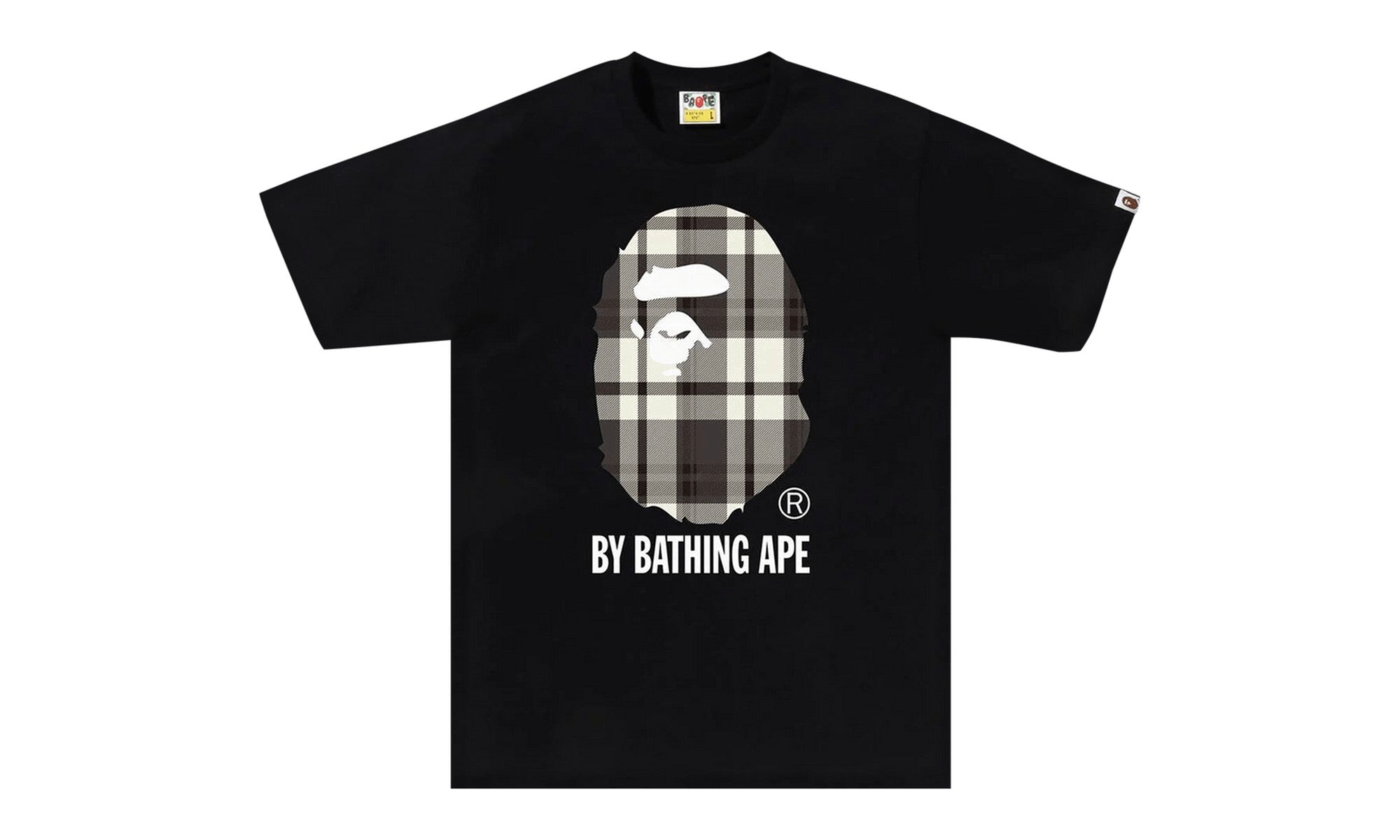 BAPE Check By Bathing Ape Tee Black