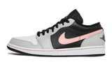 Air Jordan 1 Low Black Grey Pink