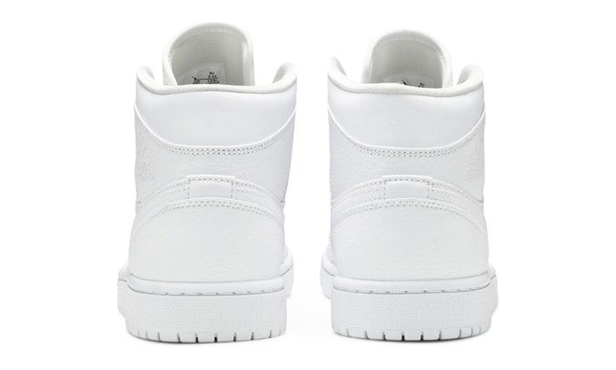 Air Jordan 1 Mid Triple White 2020