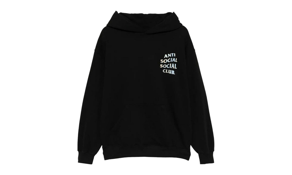 Anti Social Social Club Get Weird Hologram Hoodie Black