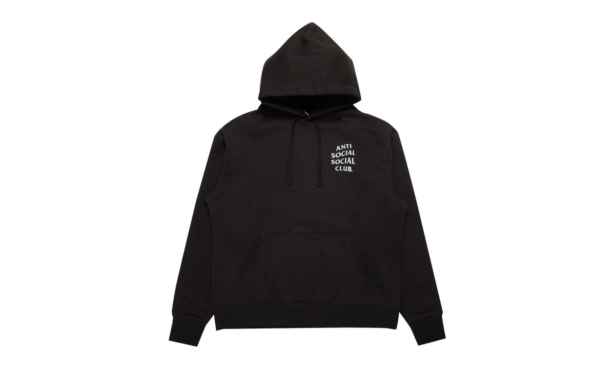 Anti Social Social Club Mind Games Rhinestone Hoodie Black