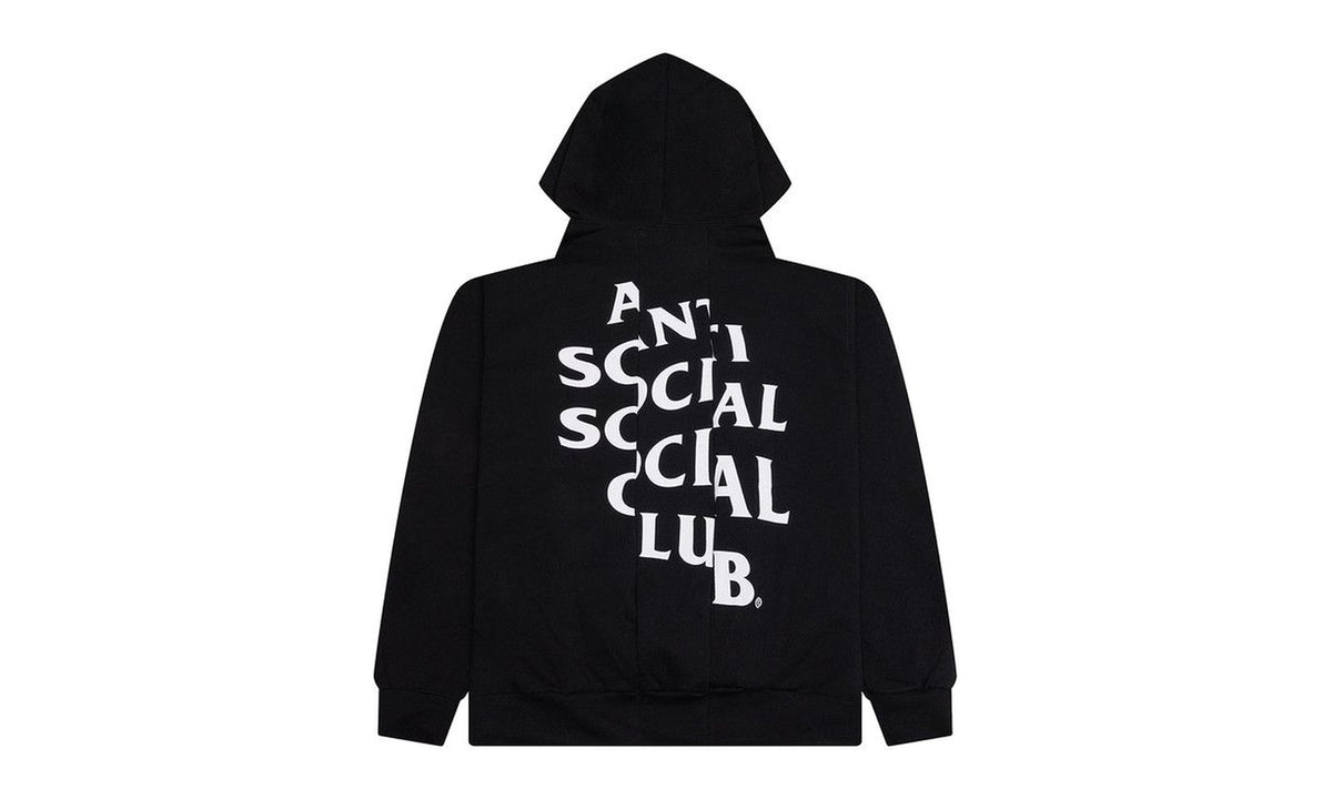 Anti Social Social Club Sliced Mind Games Hoodie Black