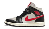 Wmns Air Jordan 1 Mid Black College Grey