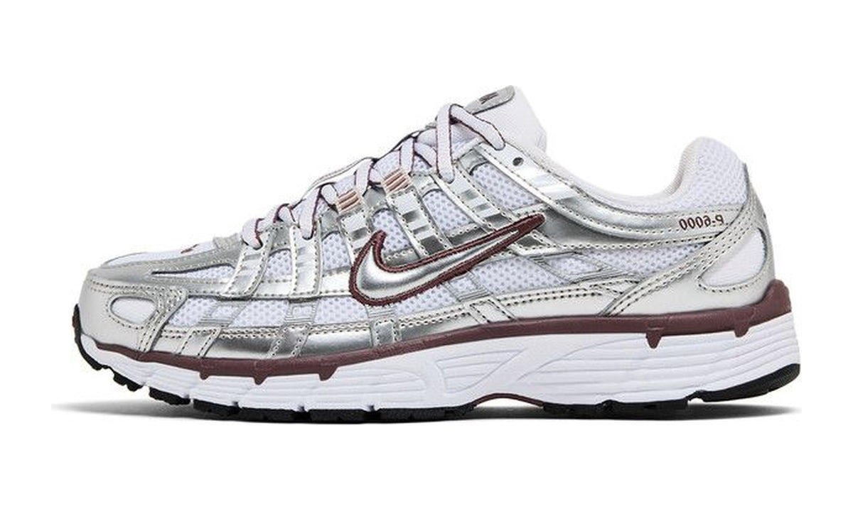 Nike Wmns P-6000 White Metallic Silver